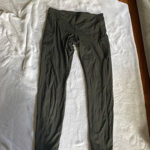 lululemon speed up olive green